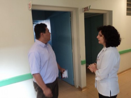 VISITA AO HOSPITAL SANTA CASA NA CIDADE SERTÃOZINHO\SP